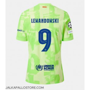 Barcelona Robert Lewandowski #9 Kolmaspaita 2024-25 Lyhythihainen